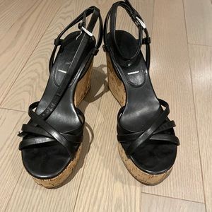 Prada wedge sandals